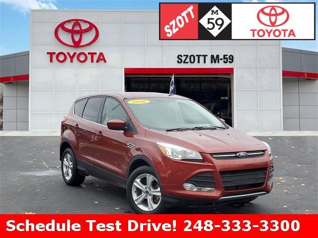 used 2016 Ford Escape car, priced at $9,625