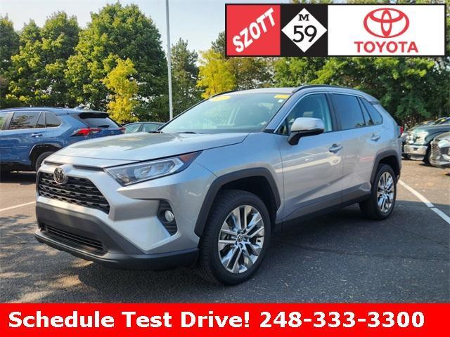 used 2021 Toyota RAV4 car, priced at $24,499