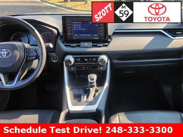 used 2021 Toyota RAV4 car, priced at $24,499