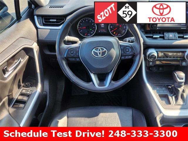 used 2021 Toyota RAV4 car, priced at $24,499