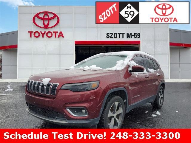 used 2019 Jeep Cherokee car, priced at $10,999