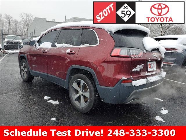 used 2019 Jeep Cherokee car, priced at $10,999