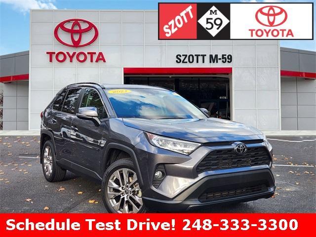 used 2021 Toyota RAV4 car, priced at $26,854