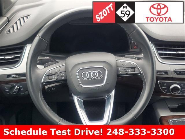 used 2019 Audi Q7 car, priced at $19,480