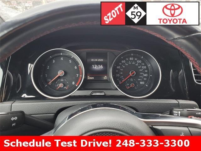 used 2019 Volkswagen Golf GTI car, priced at $17,599