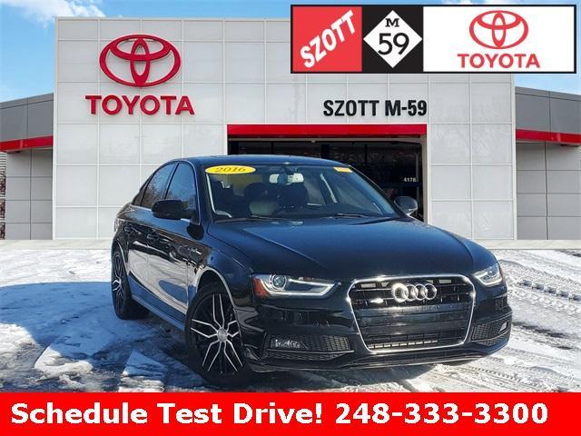 used 2016 Audi A4 car, priced at $10,175