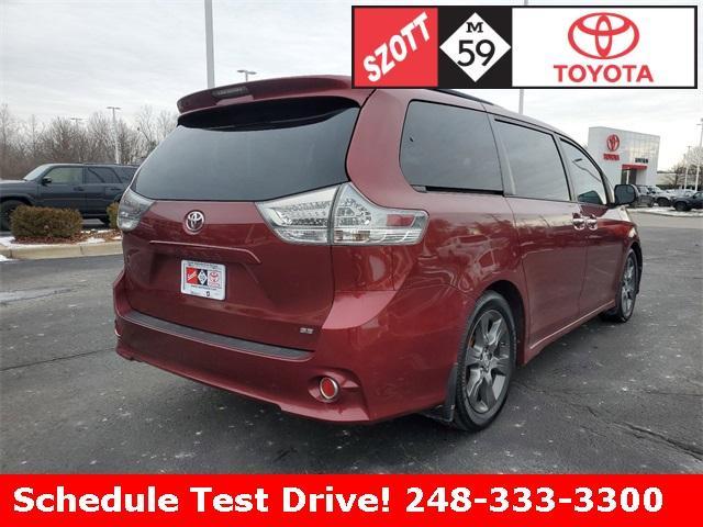 used 2015 Toyota Sienna car, priced at $15,400