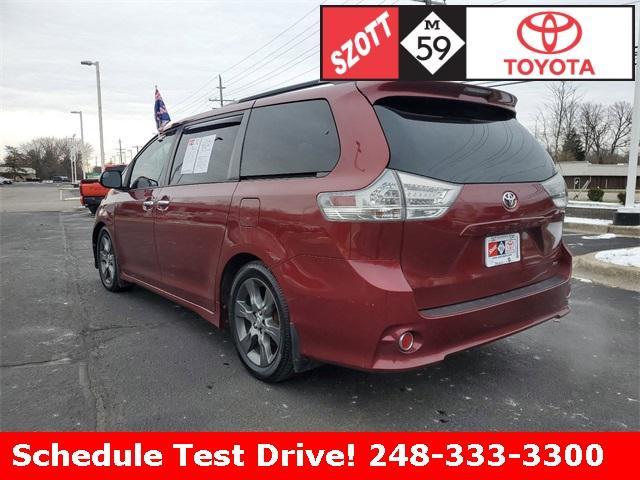 used 2015 Toyota Sienna car, priced at $15,400