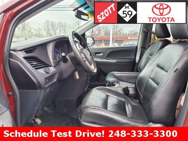 used 2015 Toyota Sienna car, priced at $15,400