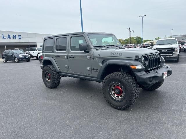 used 2020 Jeep Wrangler Unlimited car, priced at $37,849