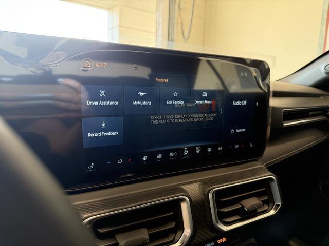 new 2025 Ford Mustang car, priced at $43,755