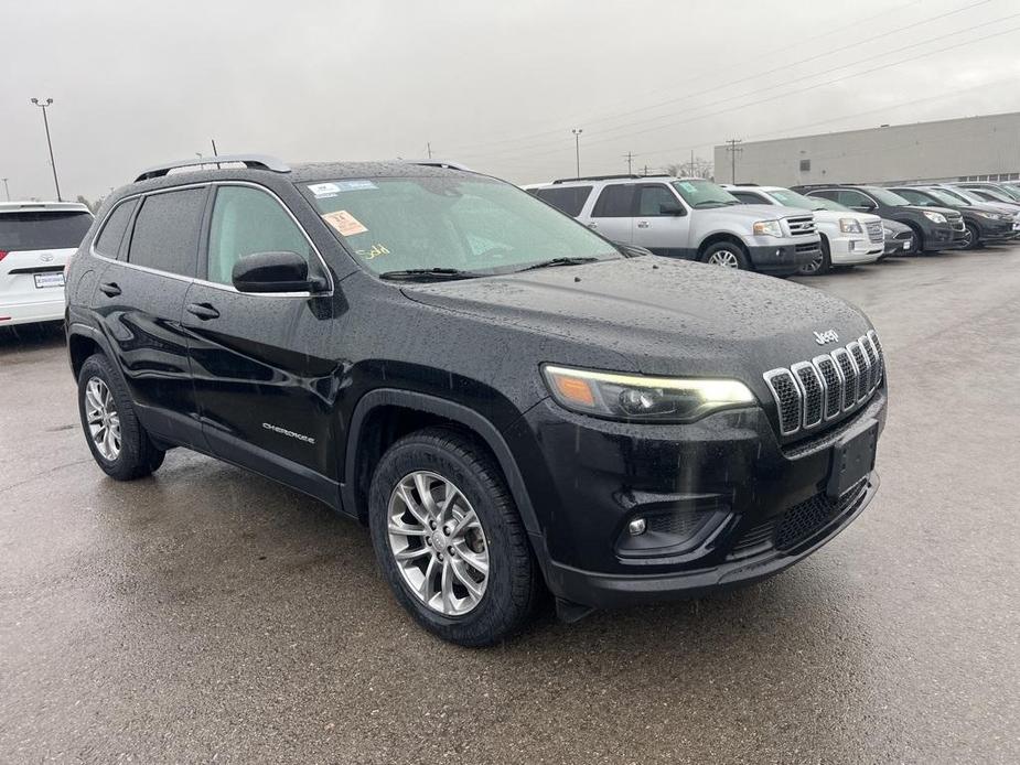 used 2021 Jeep Cherokee car, priced at $16,987