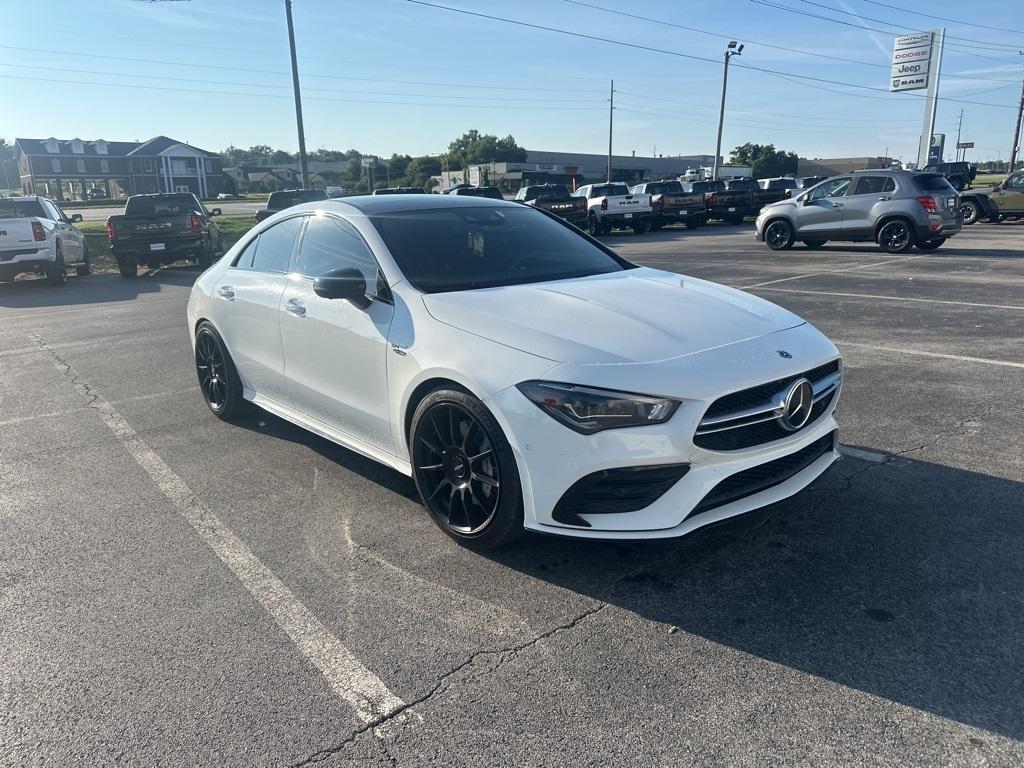 used 2020 Mercedes-Benz AMG CLA 35 car, priced at $27,987