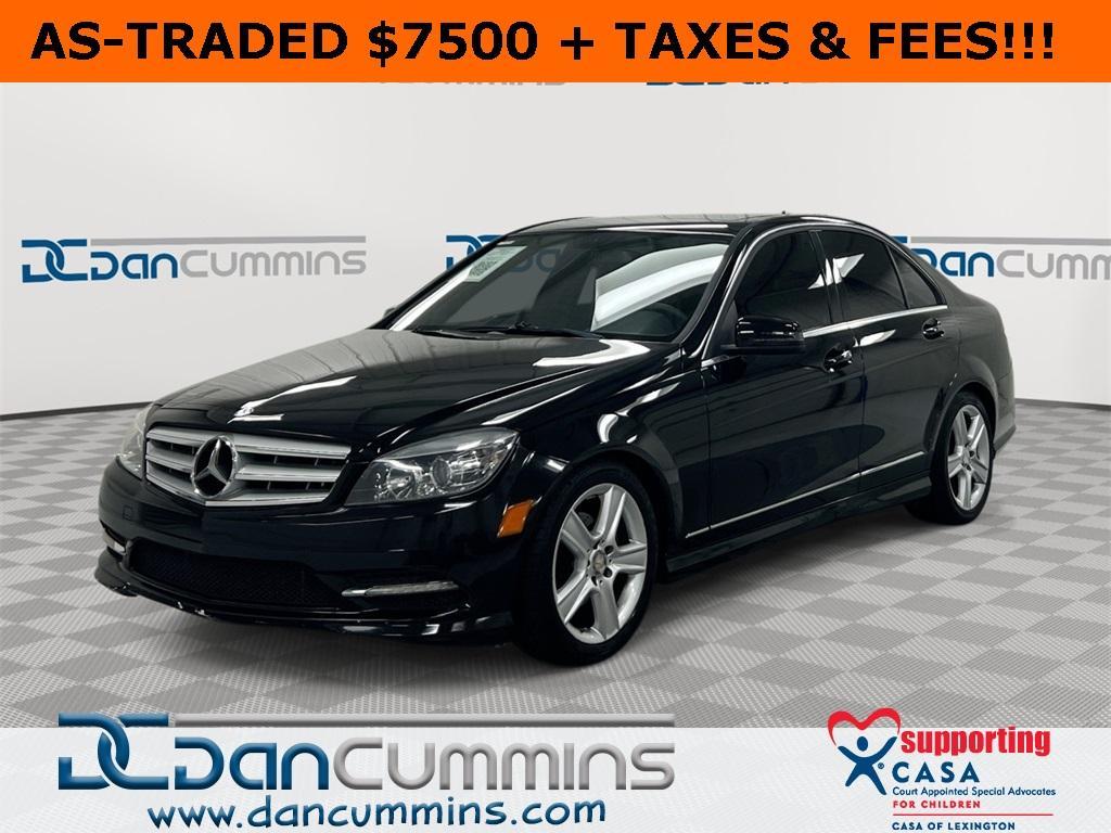 used 2011 Mercedes-Benz C-Class car, priced at $7,500