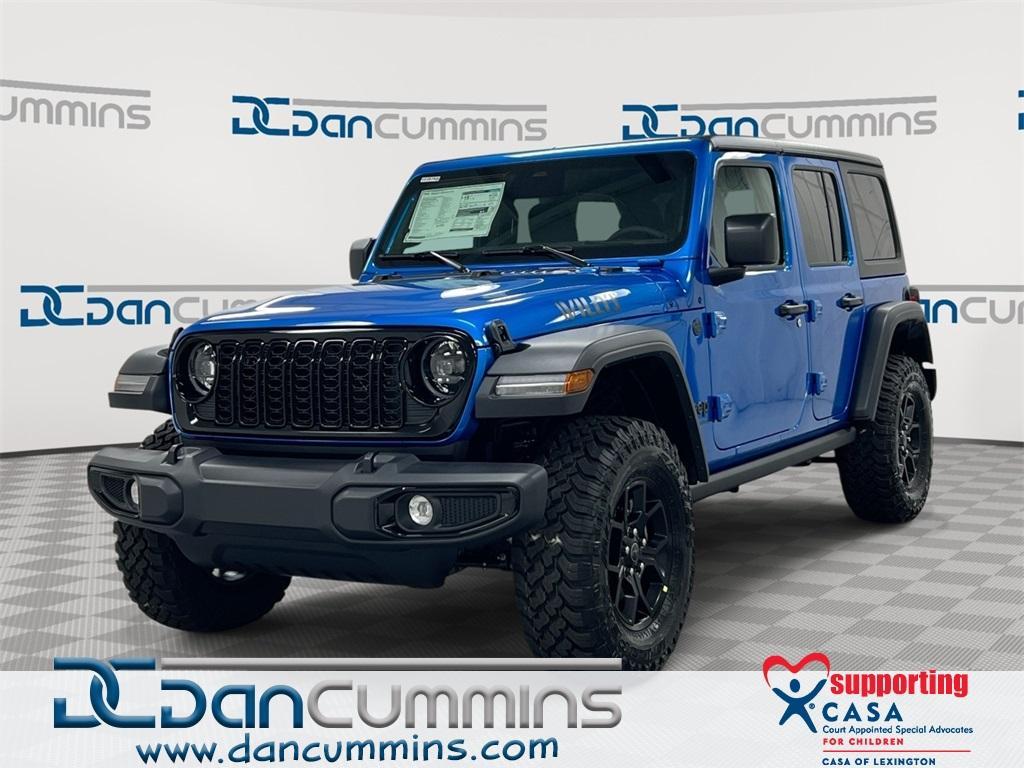new 2025 Jeep Wrangler car, priced at $44,470