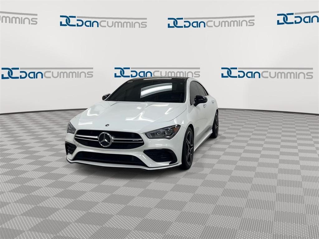 used 2022 Mercedes-Benz AMG CLA 35 car, priced at $37,987