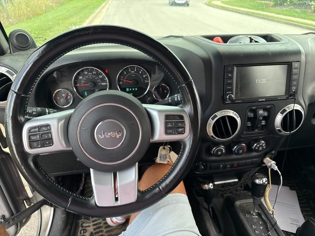 used 2014 Jeep Wrangler Unlimited car, priced at $11,900