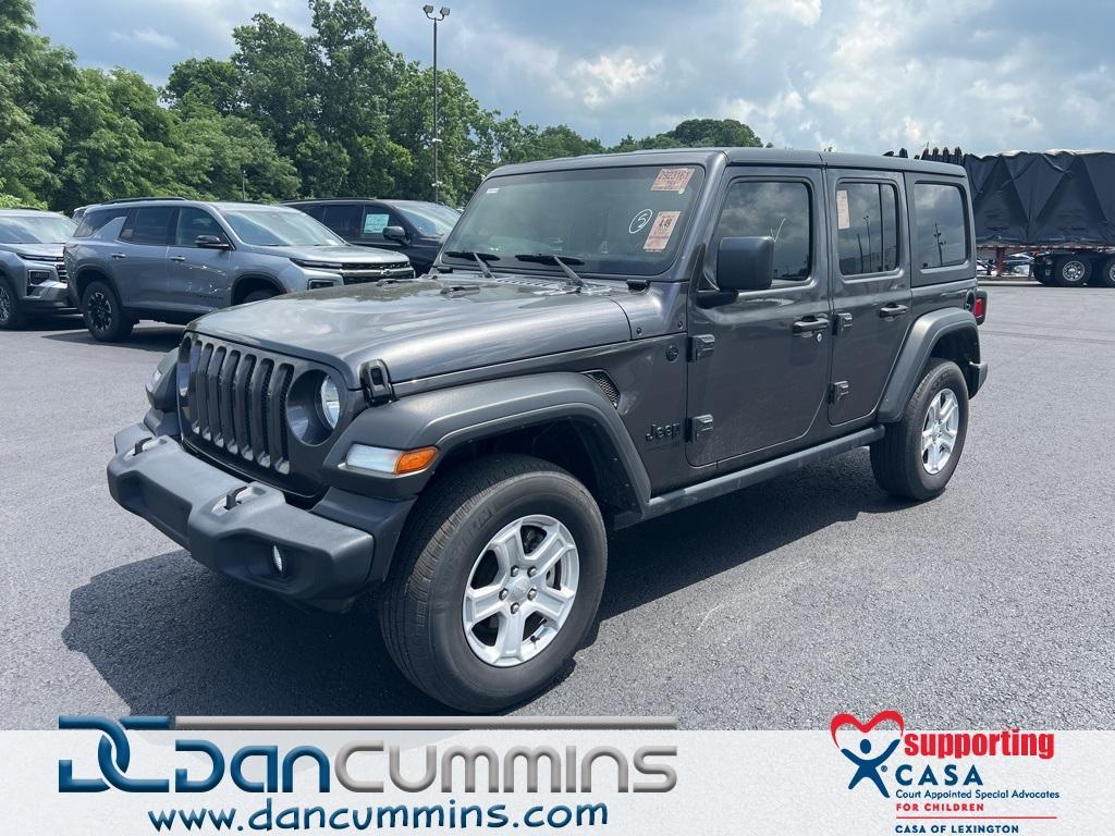 used 2022 Jeep Wrangler Unlimited car, priced at $31,587