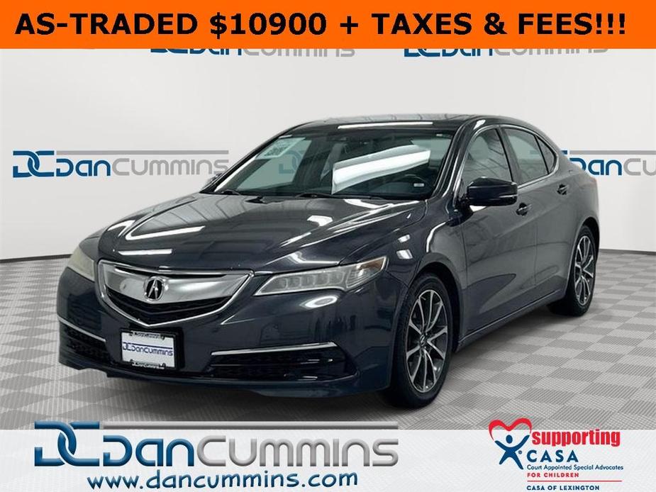 used 2015 Acura TLX car, priced at $10,900