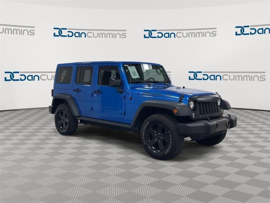 used 2016 Jeep Wrangler Unlimited car, priced at $19,587