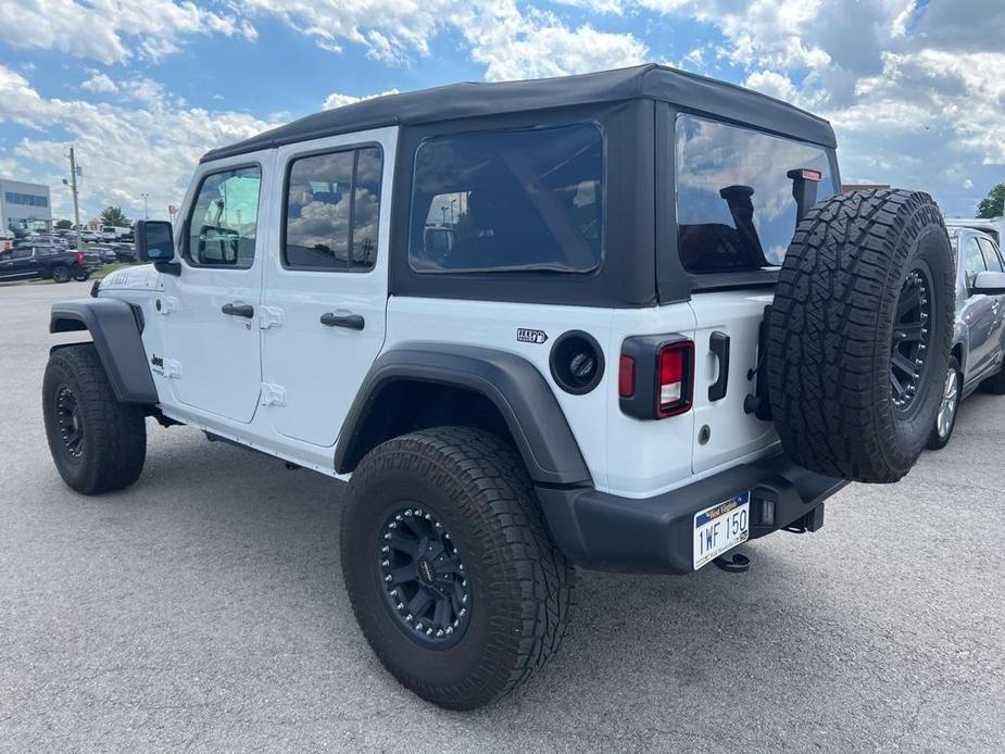 used 2022 Jeep Wrangler Unlimited car, priced at $31,487