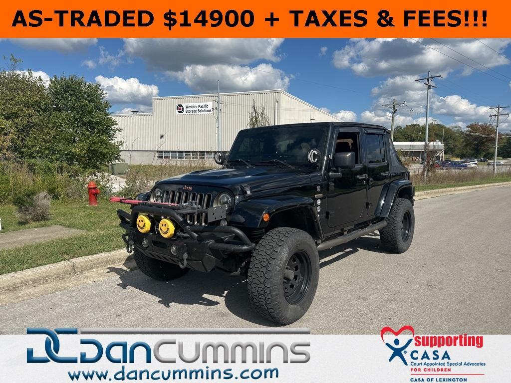 used 2016 Jeep Wrangler Unlimited car, priced at $14,900