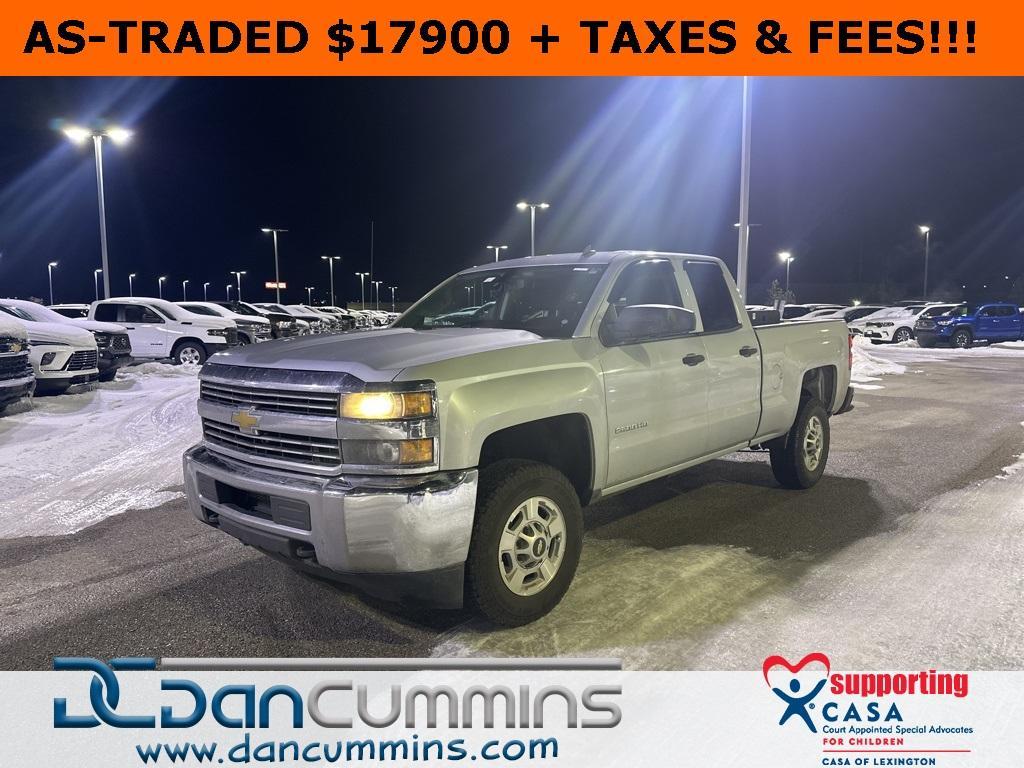 used 2015 Chevrolet Silverado 2500 car, priced at $17,900