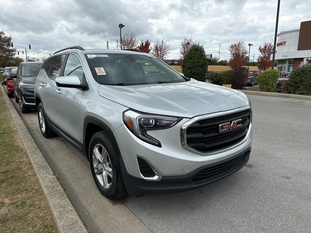 used 2021 GMC Terrain car, priced at $17,387