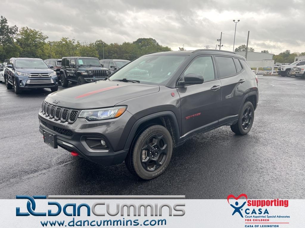 used 2023 Jeep Compass car, priced at $21,587