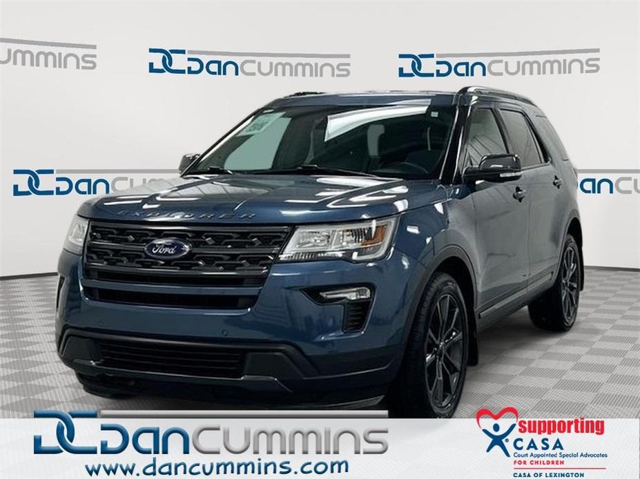 used 2018 Ford Explorer car, priced at $23,587