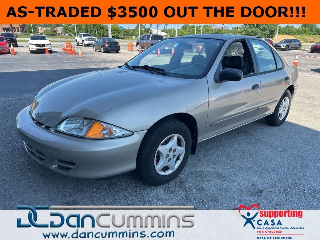 used 2002 Chevrolet Cavalier car, priced at $3,500