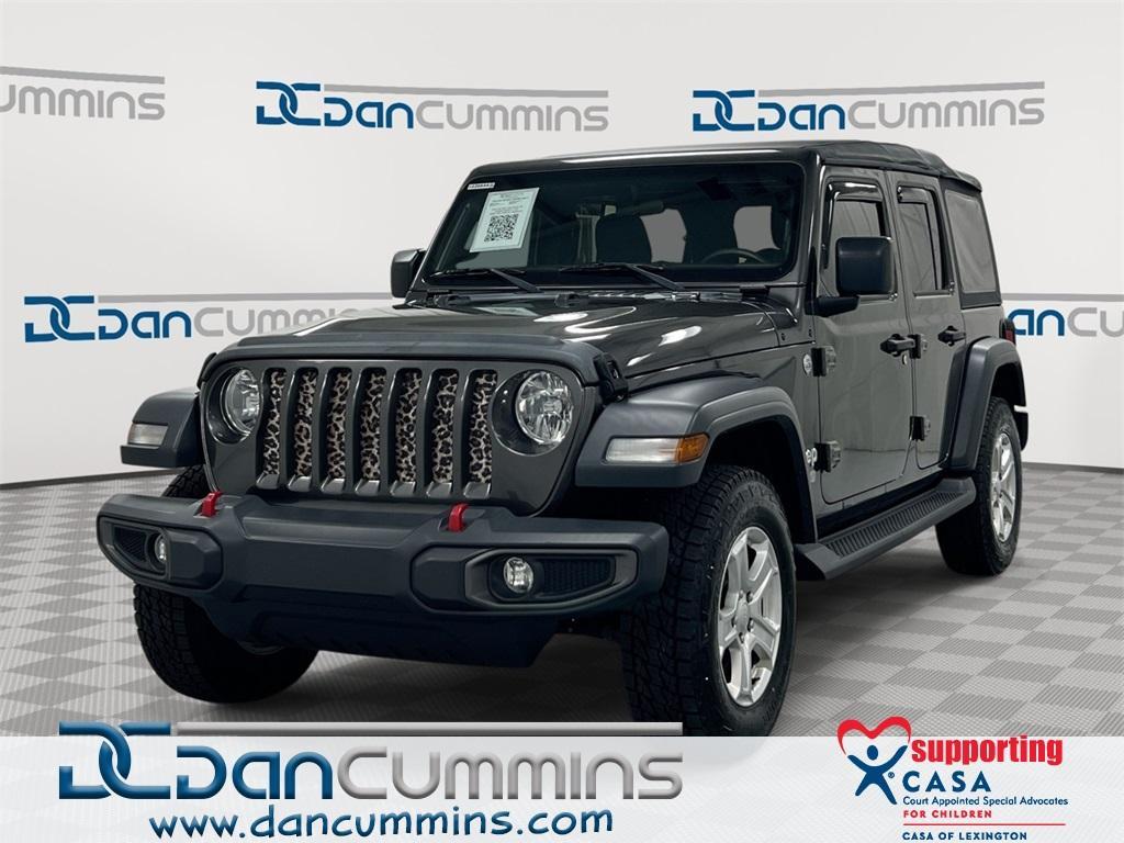 used 2018 Jeep Wrangler Unlimited car, priced at $18,987