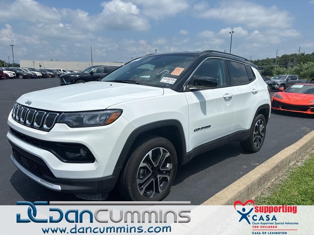 used 2022 Jeep Compass car, priced at $22,587