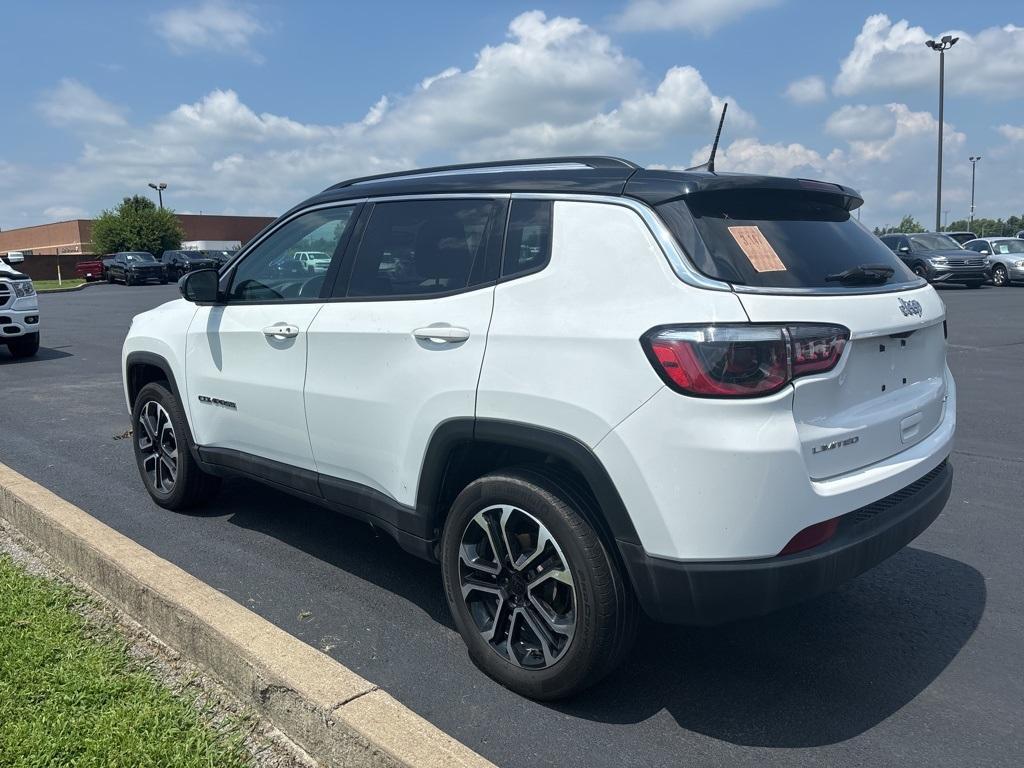 used 2022 Jeep Compass car, priced at $22,587