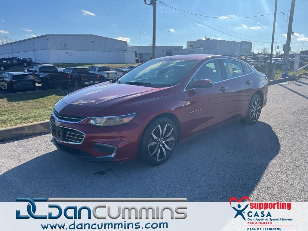 used 2018 Chevrolet Malibu car, priced at $16,987