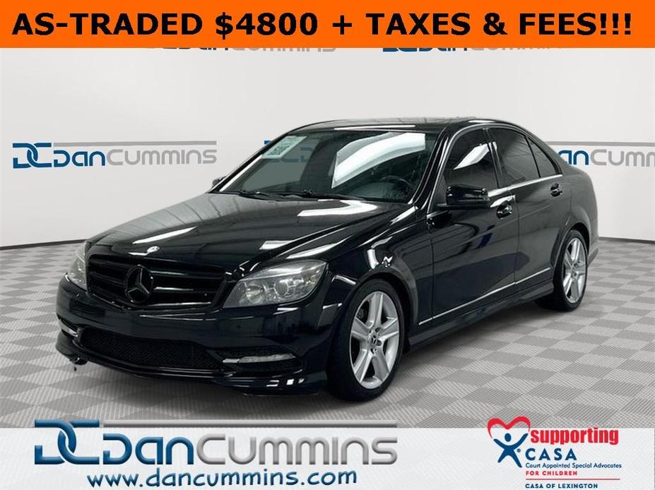 used 2011 Mercedes-Benz C-Class car, priced at $4,800