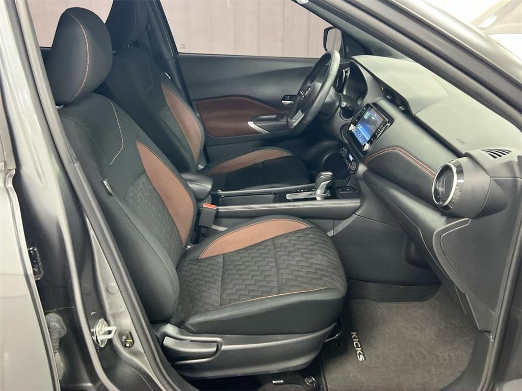 used 2021 Nissan Kicks car, priced at $18,587