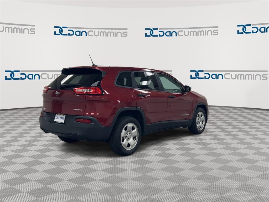 used 2016 Jeep Cherokee car, priced at $14,587