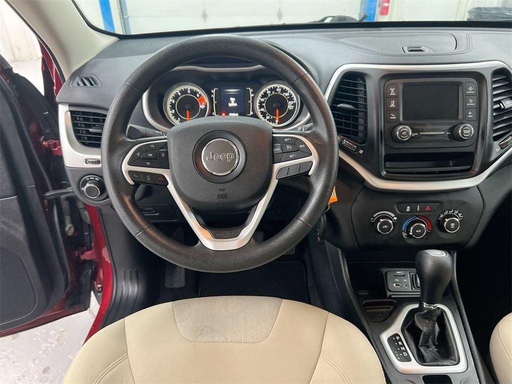 used 2016 Jeep Cherokee car, priced at $14,587