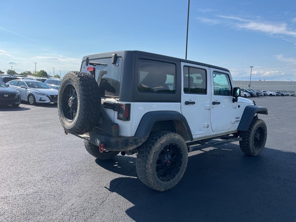 used 2017 Jeep Wrangler Unlimited car, priced at $19,587