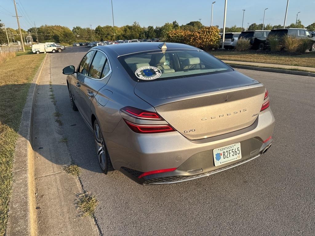 used 2023 Genesis G70 car, priced at $28,587