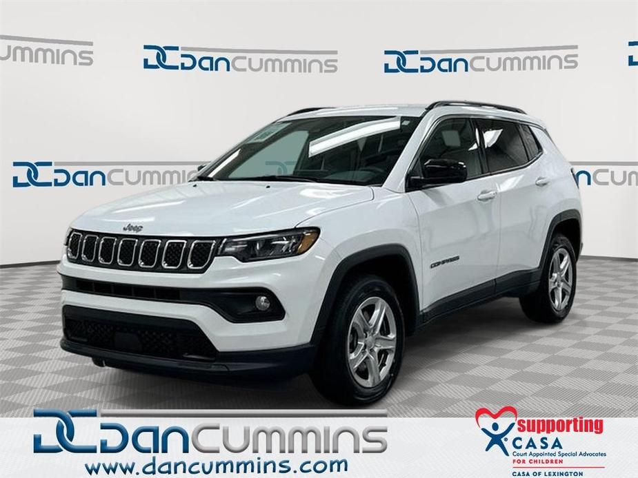 used 2023 Jeep Compass car, priced at $20,587