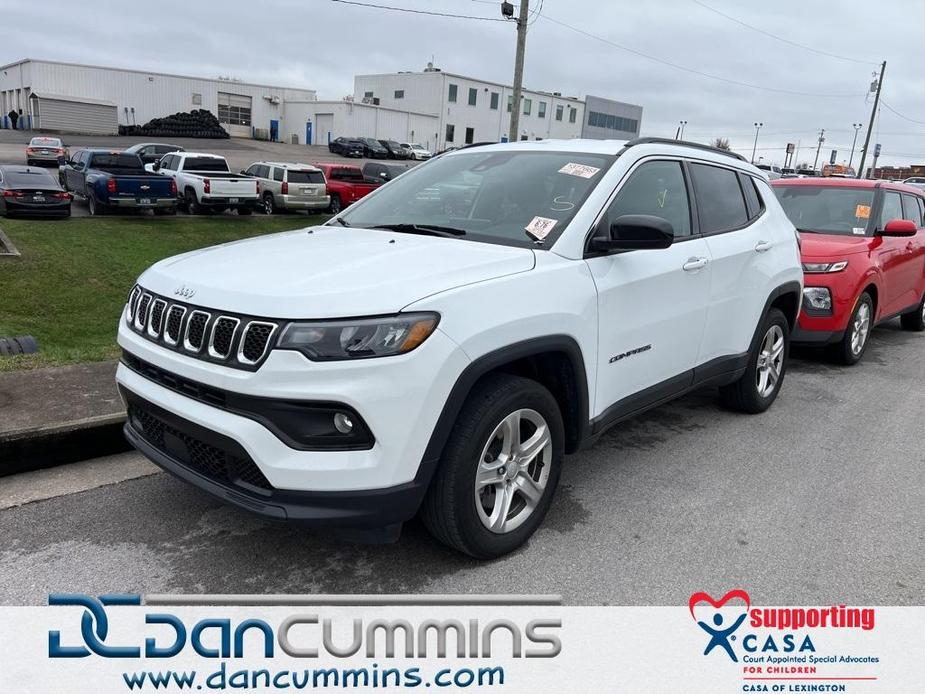 used 2023 Jeep Compass car, priced at $21,487