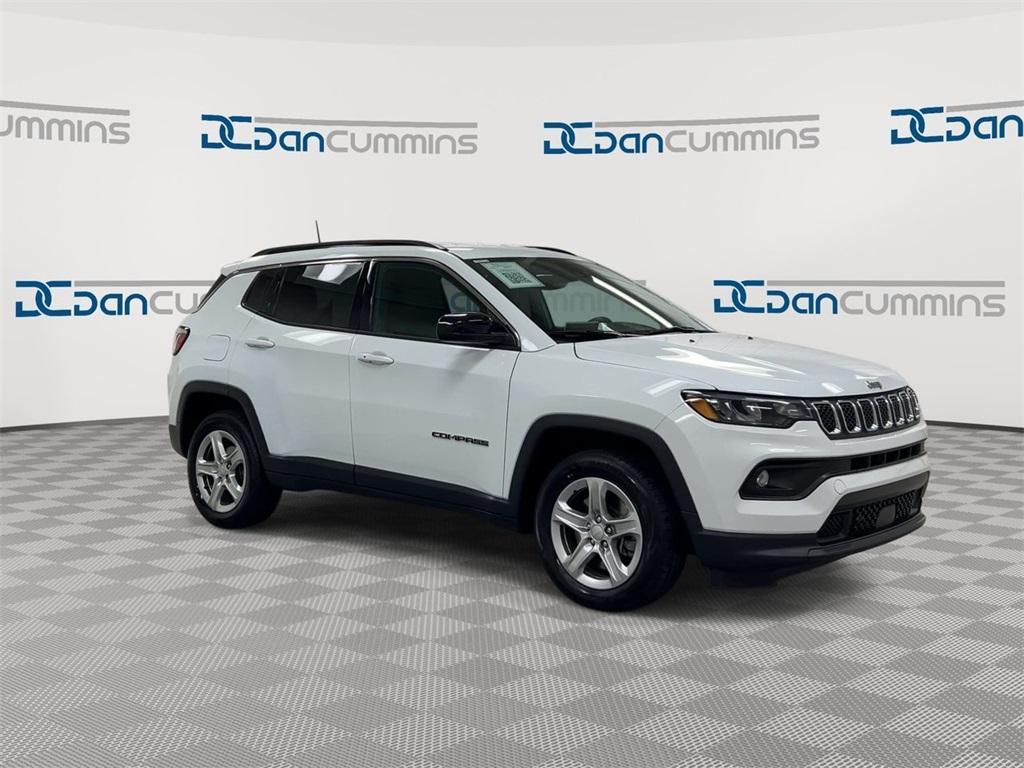 used 2023 Jeep Compass car, priced at $20,587