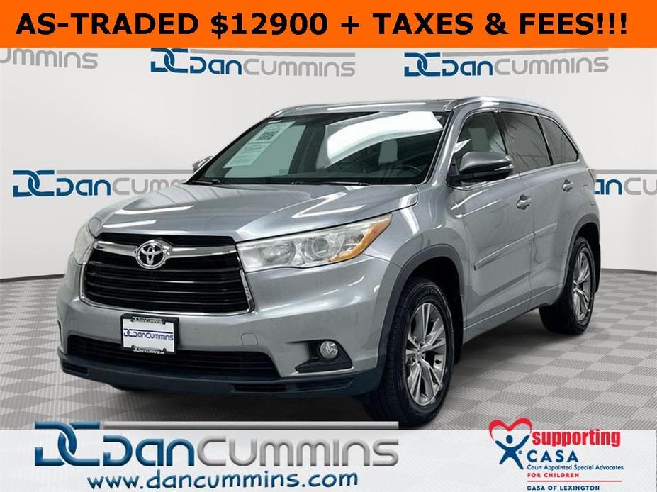 used 2014 Toyota Highlander car, priced at $12,900