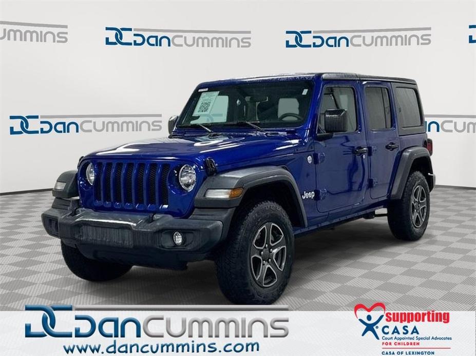 used 2018 Jeep Wrangler Unlimited car, priced at $28,587