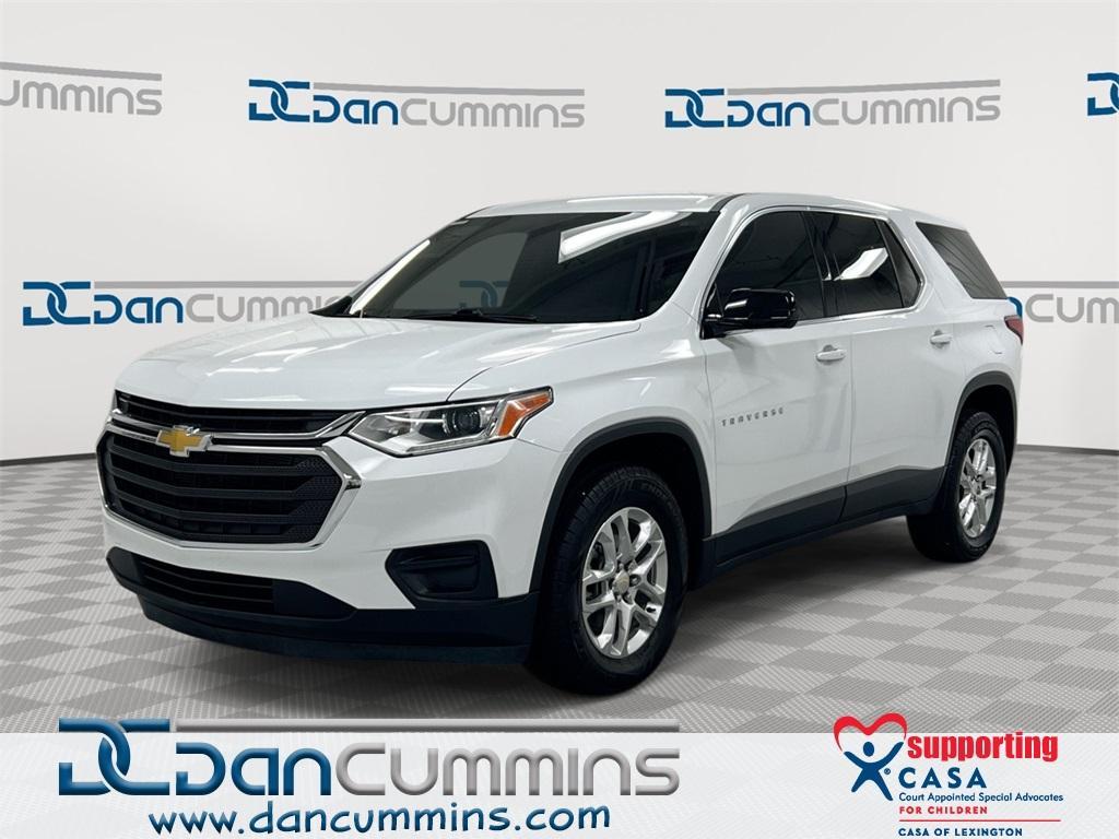 used 2020 Chevrolet Traverse car, priced at $17,487