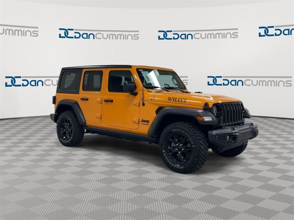 used 2021 Jeep Wrangler Unlimited car, priced at $32,787