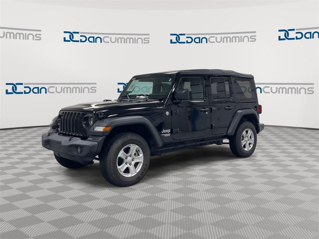 used 2018 Jeep Wrangler Unlimited car, priced at $24,987