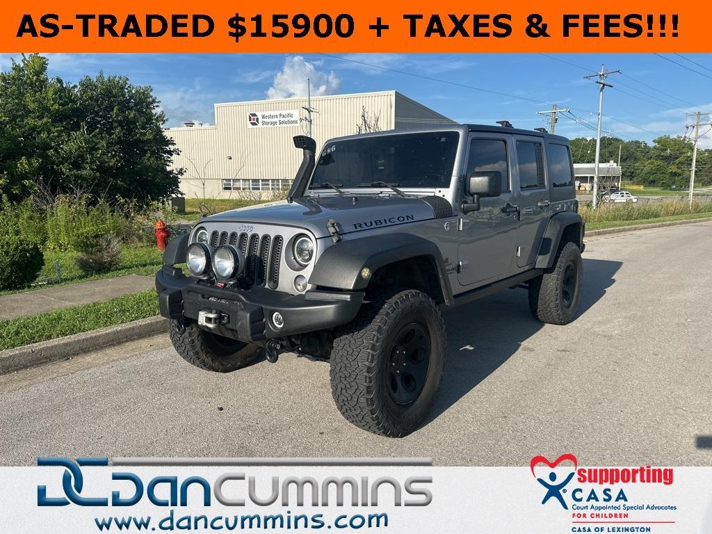 used 2014 Jeep Wrangler Unlimited car, priced at $15,900